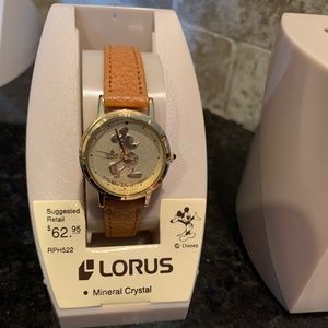 Lorus Quartz Analogue Quartz Mickey watch NWT